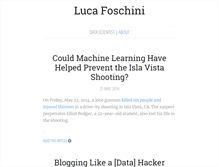 Tablet Screenshot of lucafoschini.com